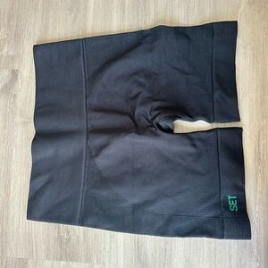 SET Active Black Bike Shorts
